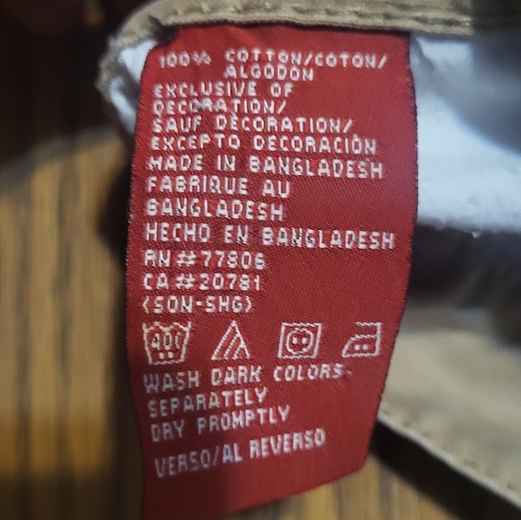 Tommy Hilfiger Red Label Light Brown Chino Pants W32 L27 Vintage B46 - Picture 6 of 11